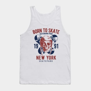 Born To Skate New York Tank Top